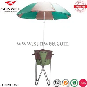 Bolsa térmica de praia com suporte